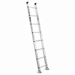Werner 8' Type 1A Aluminum D-Rung Straight Ladder D1508-1
