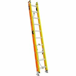 Werner 20' Type IA Fiberglass Glidesafe Tri-Rung Extension